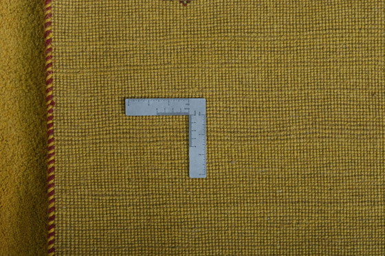 Image 1 of Tapis Gabbeh Loribaft - Jaune - 215 X 152 cm - Nouveau