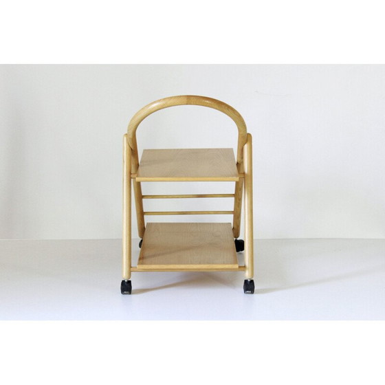 Image 1 of Chariot de bar en bois vintage 1960