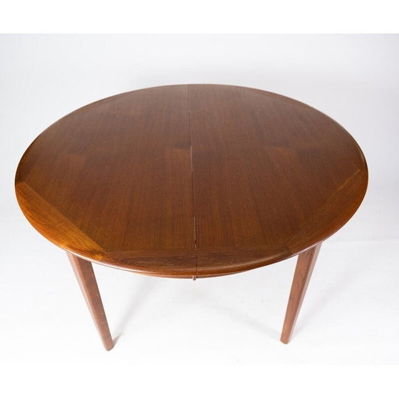 Image 1 of Table de salle à manger vintage en teck, danois, années 1960