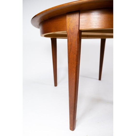 Image 1 of Table de salle à manger vintage en teck, danois, années 1960