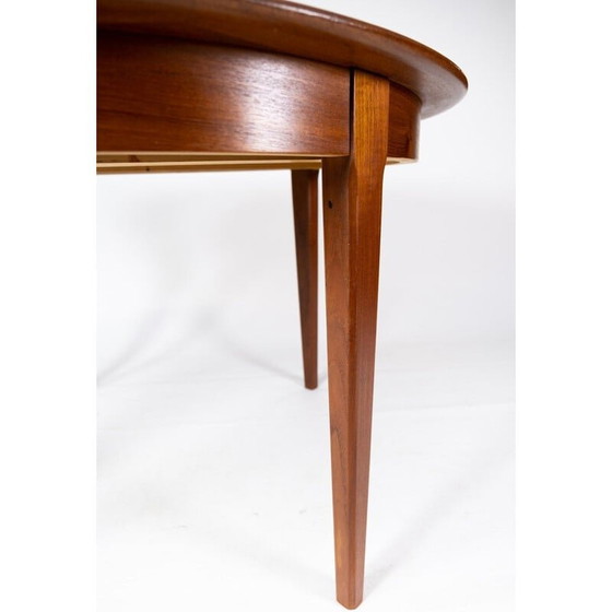 Image 1 of Table de salle à manger vintage en teck, danois, années 1960