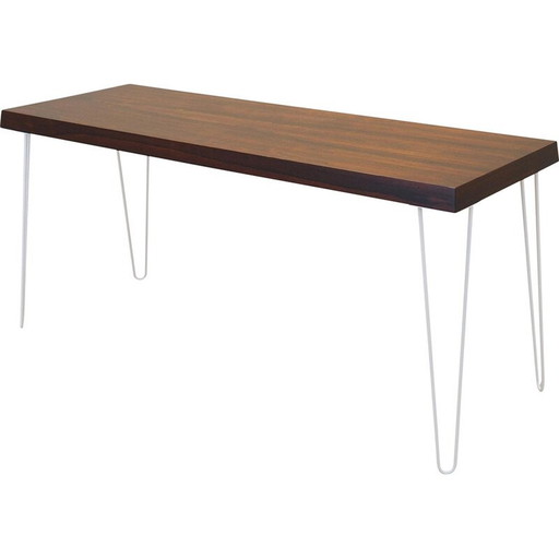 Bureau vintage en bois de rose, Danemark 1970