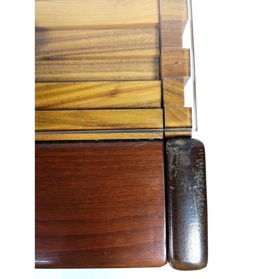 Image 1 of Table basse vintage en jacaranda et teck par Percival Lafer, Brésil 1960