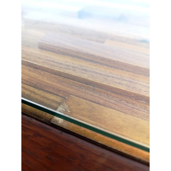 Image 1 of Table basse vintage en jacaranda et teck par Percival Lafer, Brésil 1960