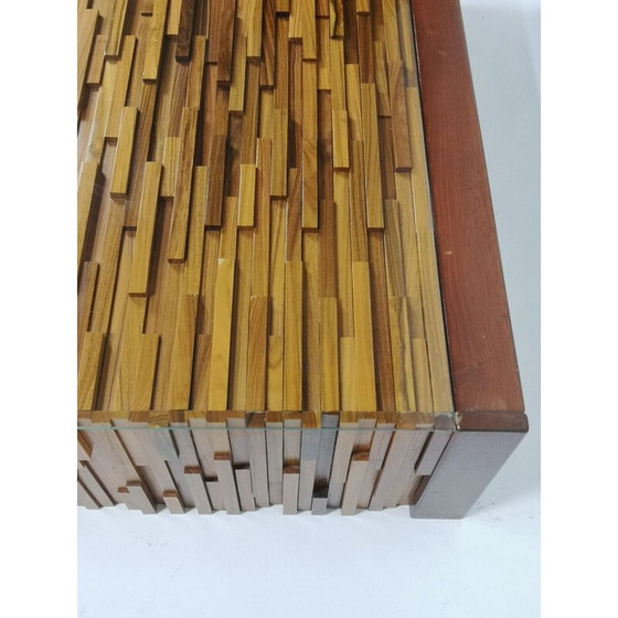 Image 1 of Table basse vintage en jacaranda et teck par Percival Lafer, Brésil 1960