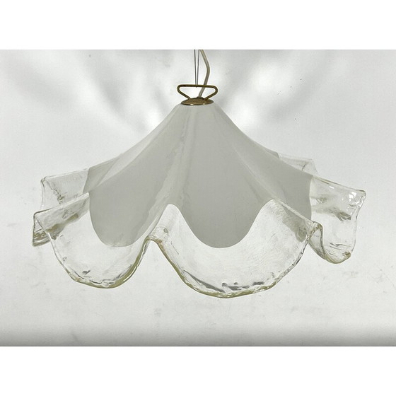 Image 1 of Lampe suspendue vintage en verre de Murano pour La Murrina, 1970