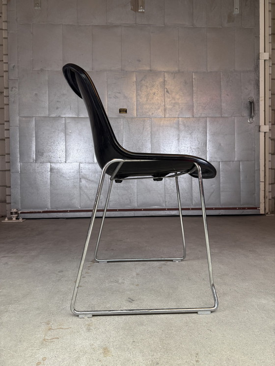 Image 1 of Drabert Sm400 Swing chaise empilable Noir