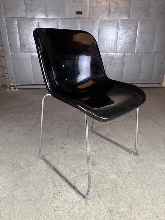 Image 1 of Drabert Sm400 Swing chaise empilable Noir