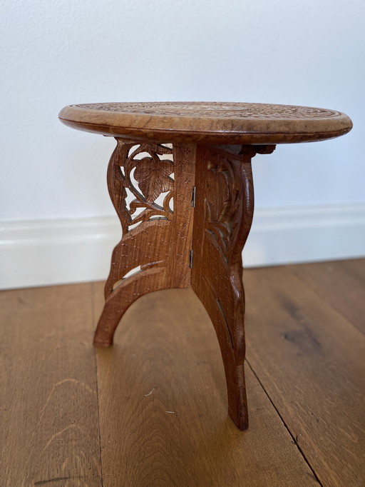 Plante indienne/table d'appoint