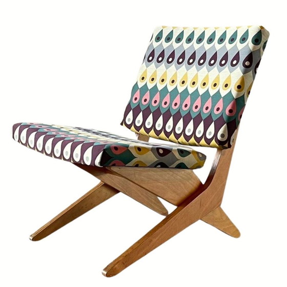 Image 1 of Modèle Fb18 Scissor Lounge Chair By Jan Van Grunsven For Pastoe