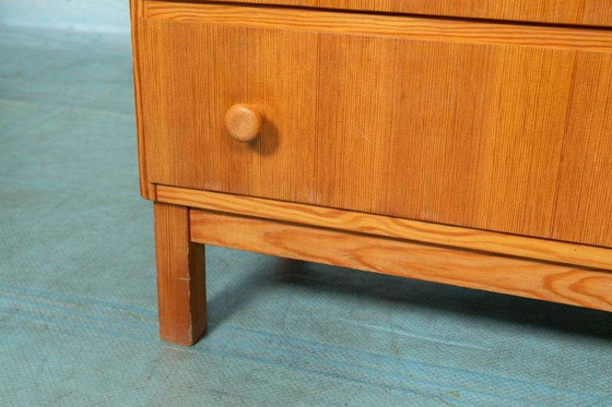 Image 1 of Commode vintage Suède 1960s, tallboy chest