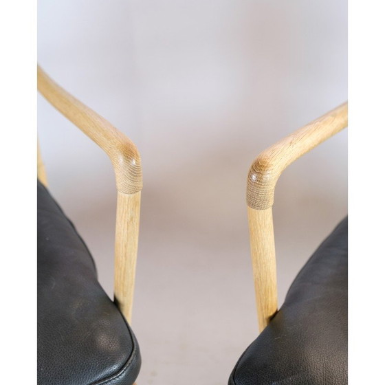 Image 1 of Paire de fauteuils coloniaux vintage modèle Ow149 par Ole Wanscher pour Carl Hansen et Søn