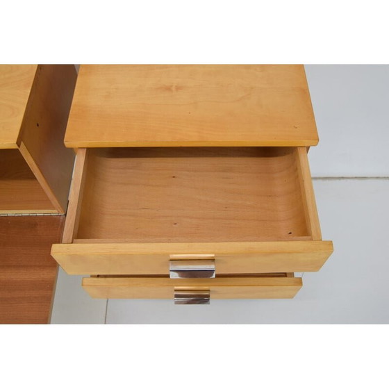 Image 1 of Paire de tables de nuit minimalistes du Mid Century par Up Zavody Bucovice, Tchécoslovaquie 1970