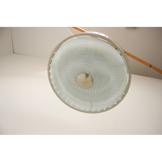 Image 1 of Lampe suspendue en verre et métal du Mid Century, Allemagne 1969