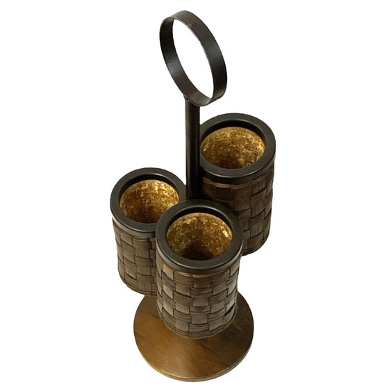 Image 1 of Porte-bouteilles, porte-fleurs, porte-bouteilles moderniste, Danemark 1970S.