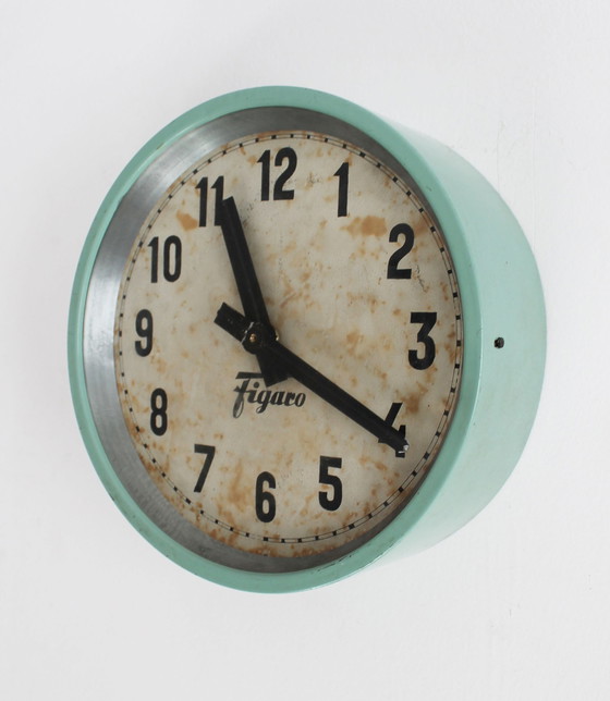 Image 1 of Horloge industrielle des années 1950 de l'usine Zbrojovka à Brno