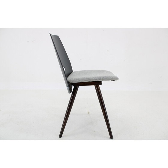 Image 1 of Ensemble de 4 chaises de salle à manger vintage pour Tatra, Tchécoslovaquie 1960