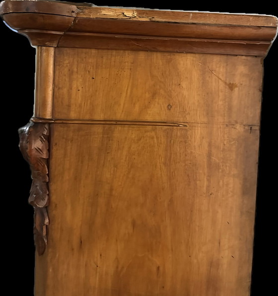 Image 1 of Antique Secrétaire À Abbatant