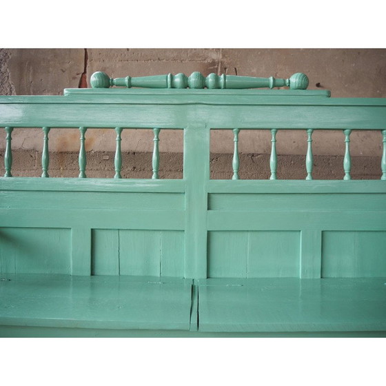 Image 1 of Banc vintage en bois, années 1920