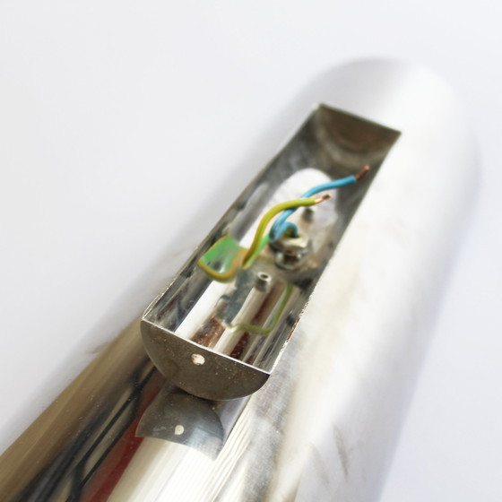 Image 1 of 60S/70S Lampe murale en chrome vintage