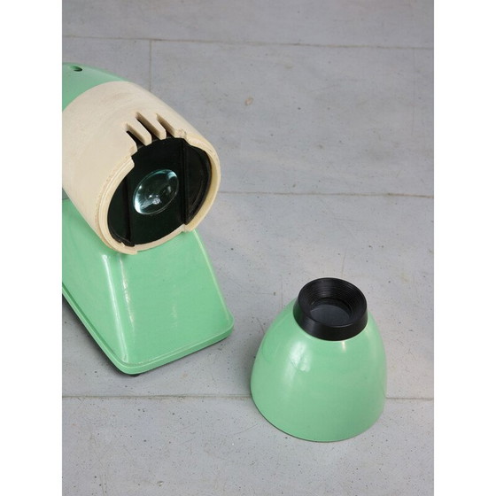 Image 1 of Mid Century Projecteur Turquoise en bakélite