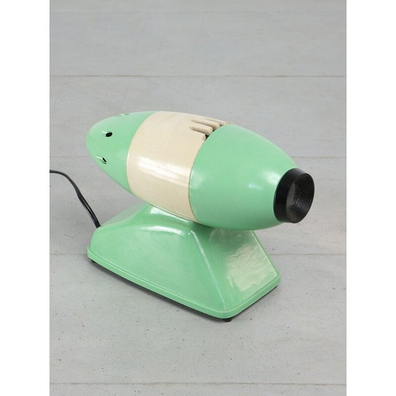 Image 1 of Mid Century Projecteur Turquoise en bakélite