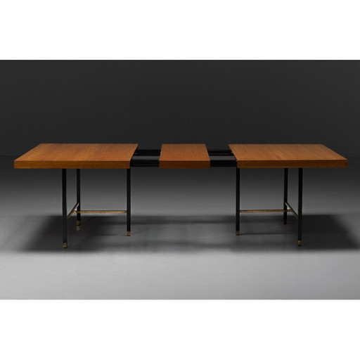 Table de salle à manger extensible vintage par Harvey Probber, années 1950