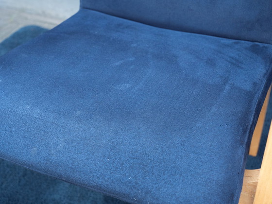 Image 1 of 3x Leolux Camarilla Chair Blue