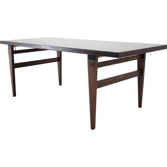 Image 1 of Table basse vintage en bois de rose, Danemark 1960