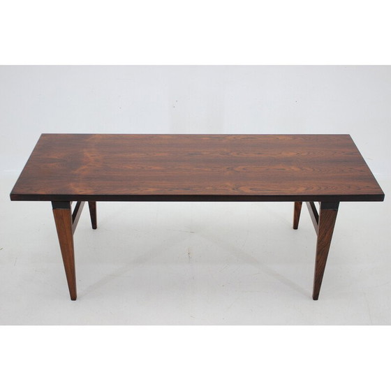 Image 1 of Table basse vintage en bois de rose, Danemark 1960