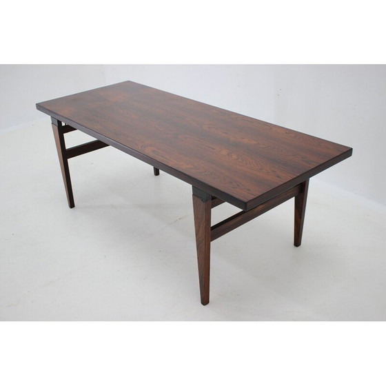 Image 1 of Table basse vintage en bois de rose, Danemark 1960