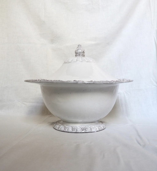 Astier De Vilatte Grande Soupière Et Son Plat