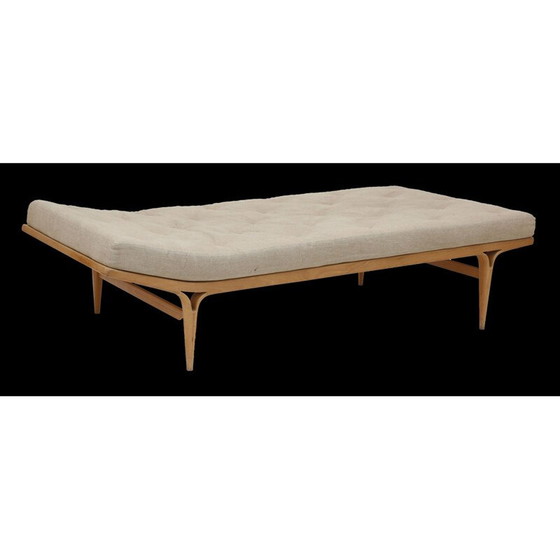 Image 1 of Lit de jour vintage beige par Bruno Mathsson pour Firma Karl Mathsson, Allemagne 1957