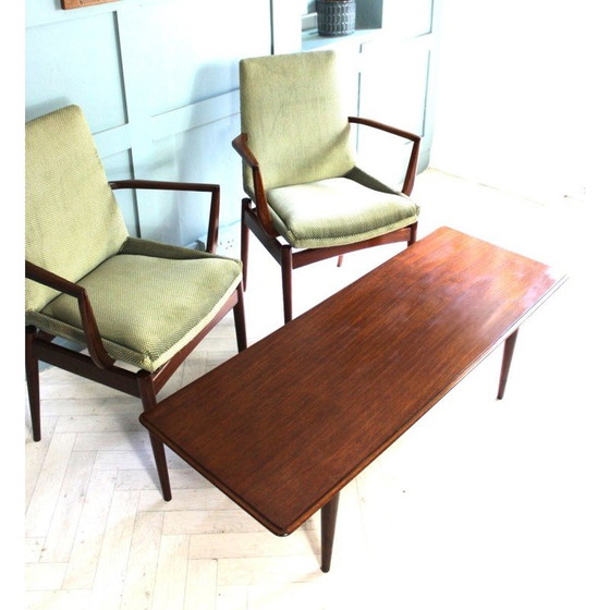 Image 1 of Table basse en bois de rose du milieu du siècle par Robert Heritage pour Archie Shine