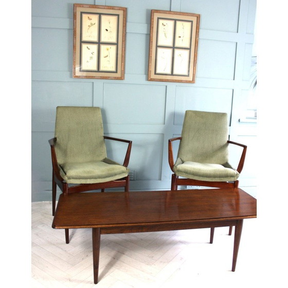 Image 1 of Table basse en bois de rose du milieu du siècle par Robert Heritage pour Archie Shine