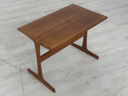 Danish teak table basse table d'appoint vintage