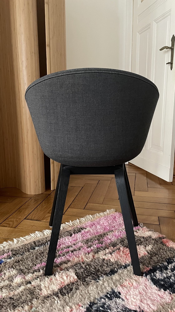 Image 1 of Hay - About A Chair - Chêne teinté noir