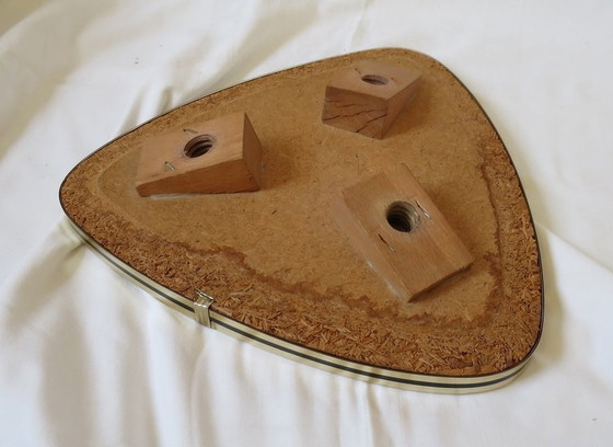 Image 1 of Table haricot Table d'appoint Table fleurie Tripode 3 pieds