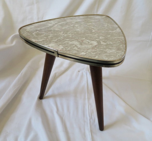 Table haricot Table d'appoint Table fleurie Tripode 3 pieds