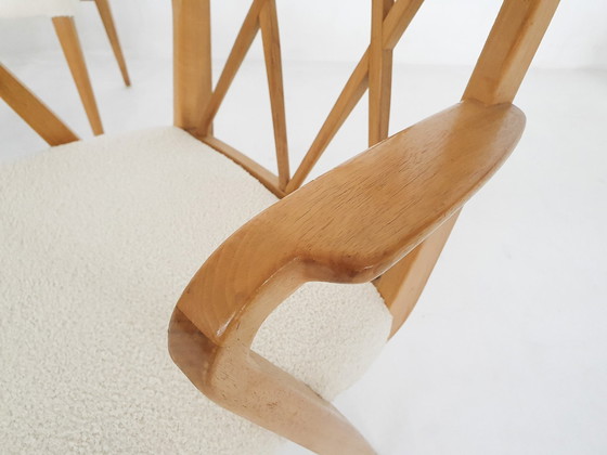 Image 1 of Ensemble de quatre chaises de salle à manger "Poly- Z" par A. A Patijn, Pays-Bas, années 1950