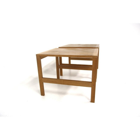Image 1 of Paire de tables de nuit vintage par Ole Gerlev Knudsen et Torben Lind pour France et Søn, Danemark 1960