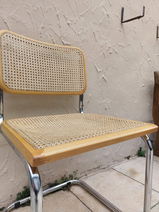 Image 1 of Chaise en toile Marcel Breuer