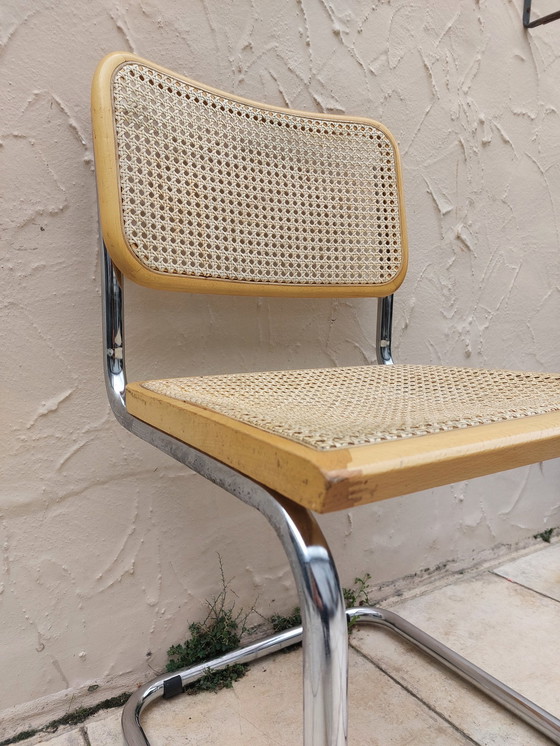 Image 1 of Chaise en toile Marcel Breuer