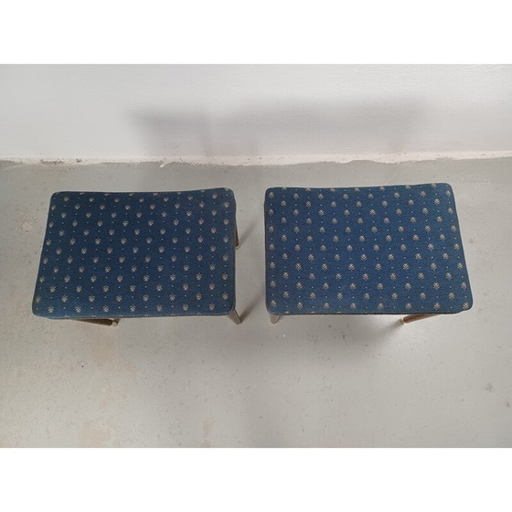 Image 1 of Paire de tabourets Art déco danois Robert Rasmussen, années 1930