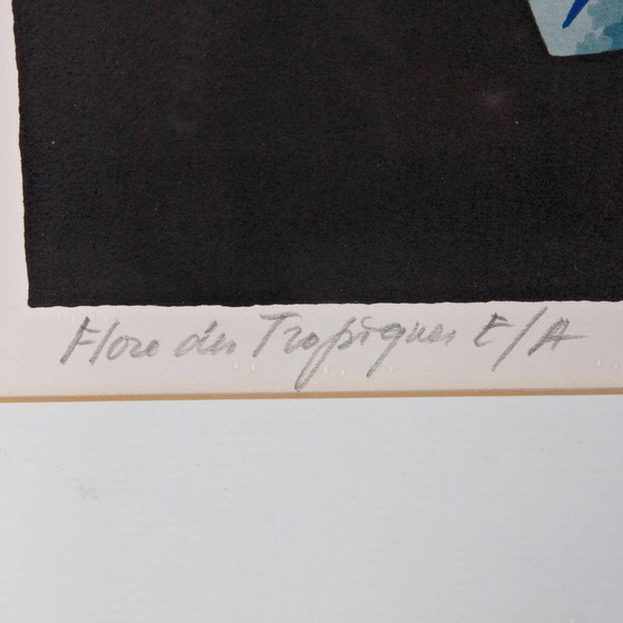 Image 1 of 1950s Jean Picart Le Doux Lithographie signée à la main