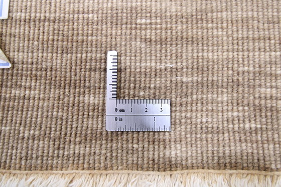 Image 1 of Tapis moderne Gabbeh Loom Unicolore noué à la main 297 X 252 cm Nouveau tapis