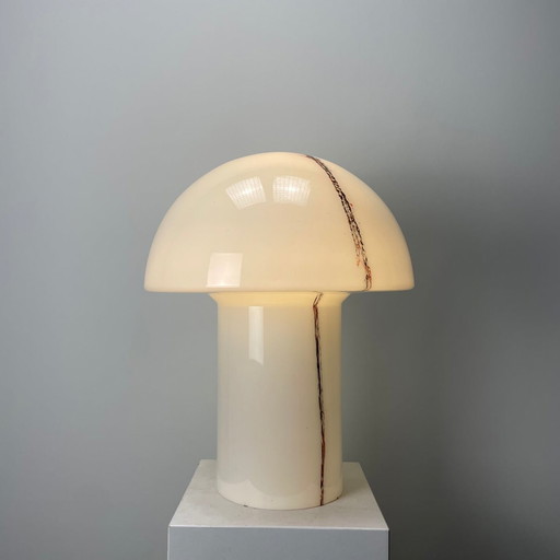 Très grande lampe de table à champignon Lido Xl de Peill & Putzler 1970 (58Cm)