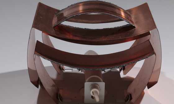 Image 1 of Lampes murales Svend Aage Holm Sørensen Brutaliste et cuivre,1960