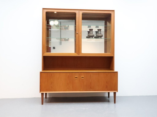 Vitrine 2 pièces design Mid Century Brouer Denmark