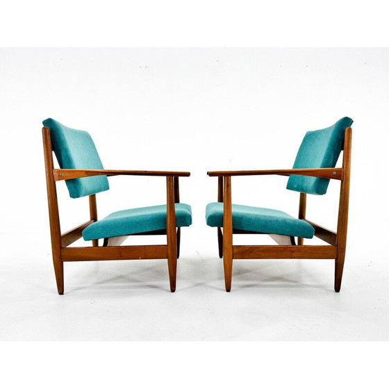 Image 1 of Paire de fauteuils vintage, Tchécoslovaquie 1970